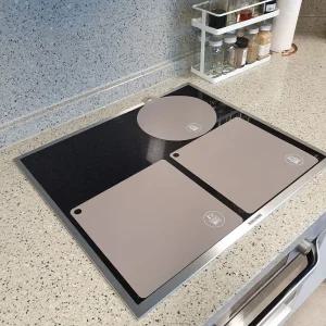 인덕션 보호 매트/패드/커버/깔판/실리콘/깔개/카바/기스/방지/조리/인덕션깔게/인덕션용/사각/원형/시트