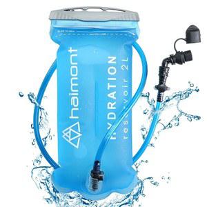 하이몬트 하이드레이션 블래더 하이킹 백팩용 2L 워터 하이플로우 바이트 밸브가 있는 TPU 누수 방지 물 저장소 러닝 클라이밍 캠핑용