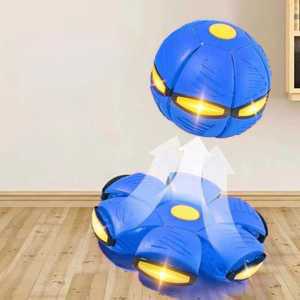 밟으면 점핑 볼 LED 탄성 튀어오르는 공 장난감 UFO