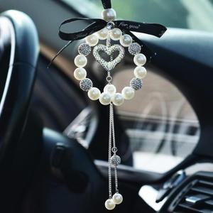 [KGPQWROF_4B]차량룸미러장식품 룸미러장식 새차선물