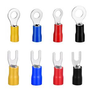 와이어 커넥터 키트 암수 절연 단자 콜드 크림프 단자, 모듬 스페이드 버트