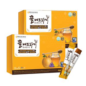 더존건강 꿀배도라지 콜라겐스틱 20g x 30포 x 2박스