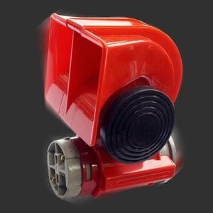 [ME9J9Q88_52C0]차량용 컴팩트 트윈톤 에어혼 레드 12V