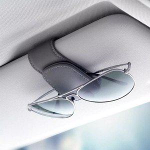 차량 가죽 데일리 선바이저 자석 클래식 안경 클립 선 (WFH5YS5)
