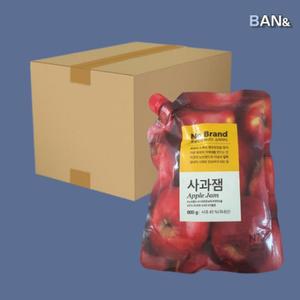 [기타] 노브랜드 사과잼 800g 7개 대용량 업소용 과일잼