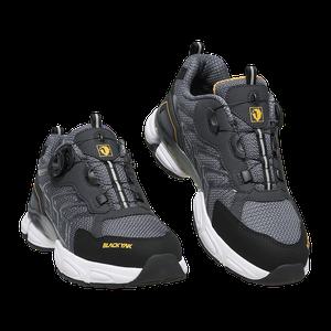 블랙야크 YAK-413D 4인치 안전화 그레이 메쉬 다이얼 작업화