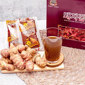 건강더한 자색 돼지감자즙 10팩(1박스)