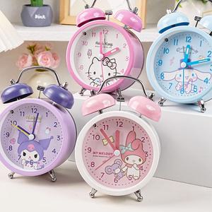 산리오 자명종 시계 미니S 시나모롤 마이멜로디 헬로키티 쿠로미 알람시계