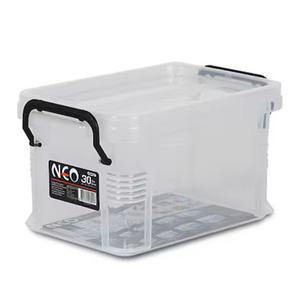 코멕스 KOMAX 네오박스 30 3L 다용도 수납 멀티 상자 정리함 대용량 폴딩박스 옷 장난감 리빙박스