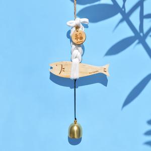 아트앤허그 완제품 액막이 명태 도어벨 업사이클링 현관종 문종 선물