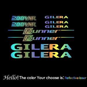 Gilera 그래픽 스쿠터 러너 바이크 오토바이 자동차 데칼  방수 및  스티커 pvcjp 에