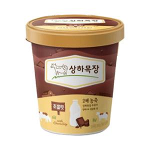 [장보기]상하목장 아이스크림 초콜릿 파인트 474ml, 1개