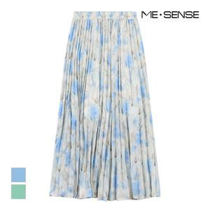 [미센스] 주름 프린트 롱스커트_MB35SKS307Z