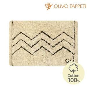 올리보타페티 베베로 코튼 발매트 45X75 쉐브론