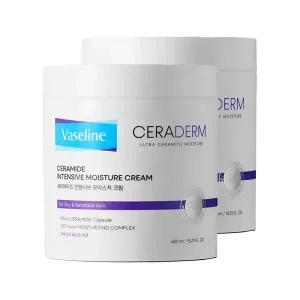 바세린 세라덤 바디크림 450ml, 2개