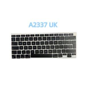 맥북키캡 신상 노트북 키 캡 키보드 에어 레티나 13 인치 M1 EMC 3598 A2337 영국 프랑스 스페인