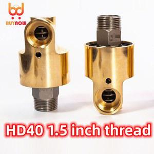 황동 회전 오일 스위블 스프레이 인치 유니온 HD40 커넥터 범용 360 공기 DN40 커플링