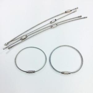 녹슬지 와이어키링 [ 보트 등산용 열쇠고리 스테인리스 스텐 낚시 않는 ]