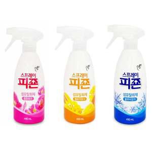 피죤 섬유탈취제 옷 냄새 탈취 스프레이 정전기 방지