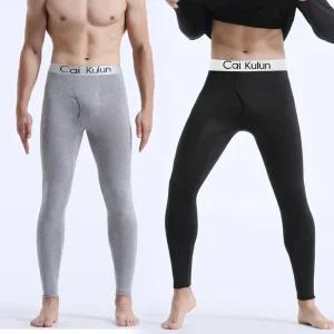 겨울 한파 남자 쫄쫄이 편안한 밴딩 내의 내복 레깅스 남성 타이즈 기능성 9부 발열 기모 보온 융털 축구