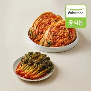 [보리보리/풀무원]풀무원 사계절 아삭 포기김치 4kg+파김치 2kg