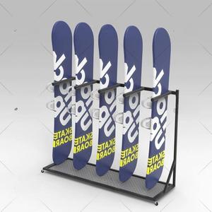 스노우보드 거치대 양면형 스키 서핑 정리대 진열대 스케이트