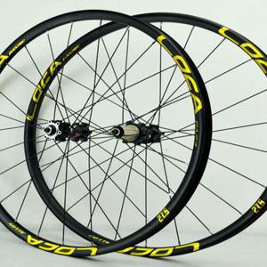 MTB 자전거 휠셋 27.5 로드 라벨 자전거바퀴 디스크 카본 티타늄/실버 휠