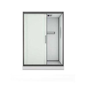 무타공 슬라이딩 도어 커튼 폴딩 150X240 정문자바라 셀프중문 피팅룸 홀딩도어