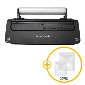 [진공백40매증정]빈크루즈 이중열선 완벽진공  가정용 BCV-150BK 진공포장기+진공백세트 (커터칼 포함)