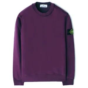 24FW 스톤 와펜 라운드 맨투맨 퍼플 811563051 V0011