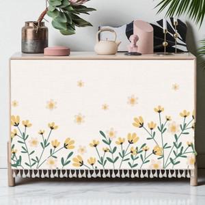 정리안된수납장 가릴때 찍찍이부착형 가림막커튼 무타공바란스커버