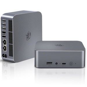 Beelink EQi12 미니 PC, 인텔 코어 i5-12450H 프로세서(8C/12T, 최대 4.4GHz), 16G DDR4 RAM 500GB M.2 2280 PCle 4.0x4 SSD, 컴퓨터 지원 4K@60Hz 듀얼 스크린 디스플레이/WiFi6/BT5.2