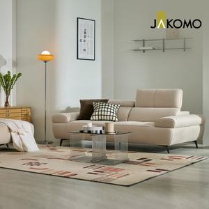 [스툴무료][자코모] 오딘 3인 기능성 데이위브 패브릭 소파+스툴