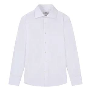 [지이크] 와이드 스프레드 스트레치 와이셔츠 화이트 (PHBAH5003)