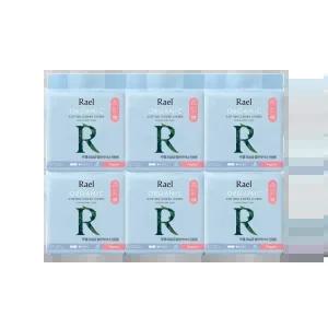 [라엘] 유기농 순면커버 요실금 일반/롱 라이너 6팩