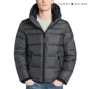 [타미힐피거] 퀼팅 후드 패딩 자켓 (KJO1509A-K)