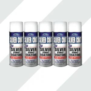 실버코트 5개 은색 아연도금제 스프레이 아연코팅제