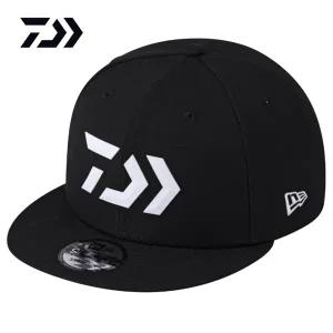 다이와 DC-6435NK 뉴에라 콜라보 블랙 심플 스냅백 볼캡 낚시모자