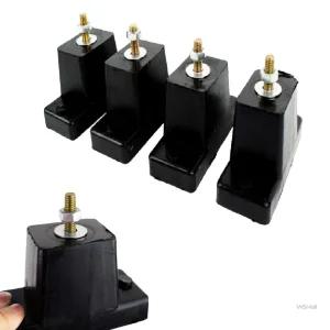 WSSTORE 에어컨 실외기 받침 에어컨실외기받침대 높이조절 소음방지