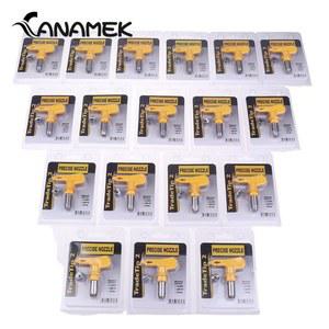 페인팅용 에어리스 에어브러시 깍지 스프레이건 팁 파우더 코팅 휴대용 페인트 분무기 자동차 수리 도구 1