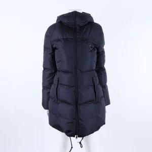 [구구스]중고명품 프라다 리나일론 롱패딩 점퍼 네이비 36 44-55 (NO 10207561)