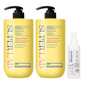 [닥터방기원] 슈퍼랩 탈모 트리트먼트 1L 2개+랩헤어토닉150ml 1개