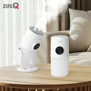 무선 듀얼 미니가습기 무드등 분무각도조절 ZQ-HX30
