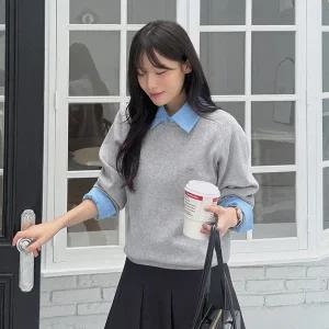 [제작/빅사이즈]이블렛 베뉴아 소프트 터치 니트 제이스타일