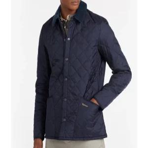 바버 헤리티지 리데스데일 퀼팅 자켓 Navy MQU0240 NY92