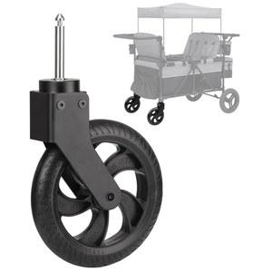 랭글러 디럭스 4인승 유모차 왜건 교체용 앞바퀴 - 유모차용 8가지 알루미늄 합금 및 스테인리스 스틸 액세서리 전용