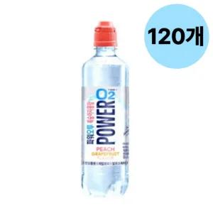 농심 파워오투 복숭아 자몽 스포츠 음료 500ml 120개