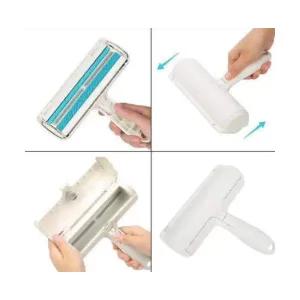 (70% 1+1 땡처리) 돌돌이 롤크리너 소파/침대/의류청소 털/머리카락/이물질제거 물세척 2개세트 색상랜덤