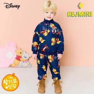 [헤이미니] [디즈니]위니더푸 스윗반집업왕기모상하복