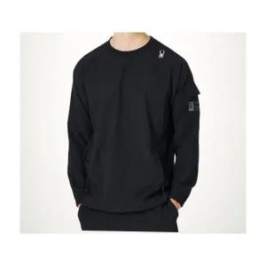 SPYDER 스파이더 남성 시어서커 롱슬리브 티셔츠 SPKPCNRL304MBLK 1379643